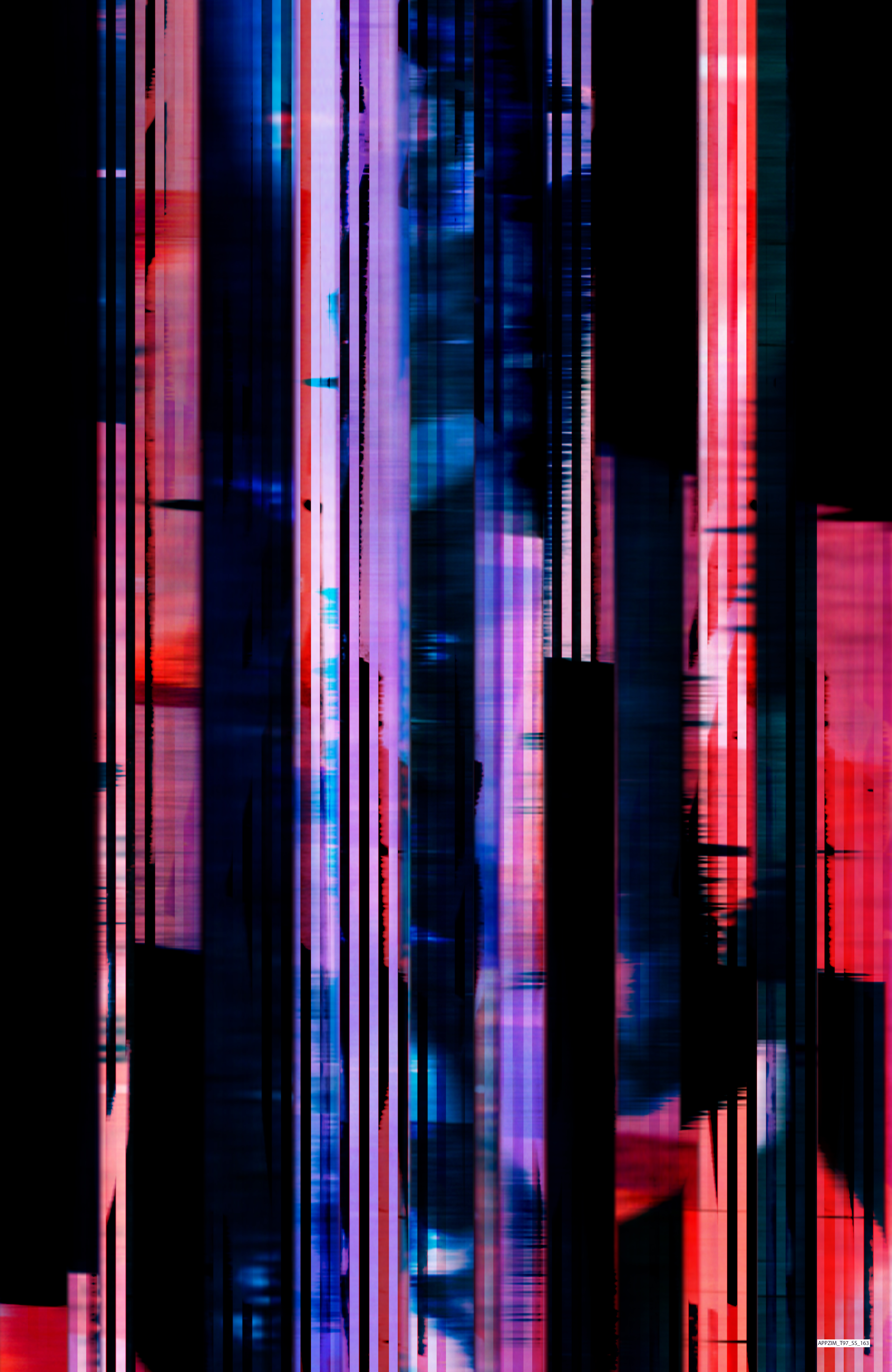 Print design work — textile piece 6