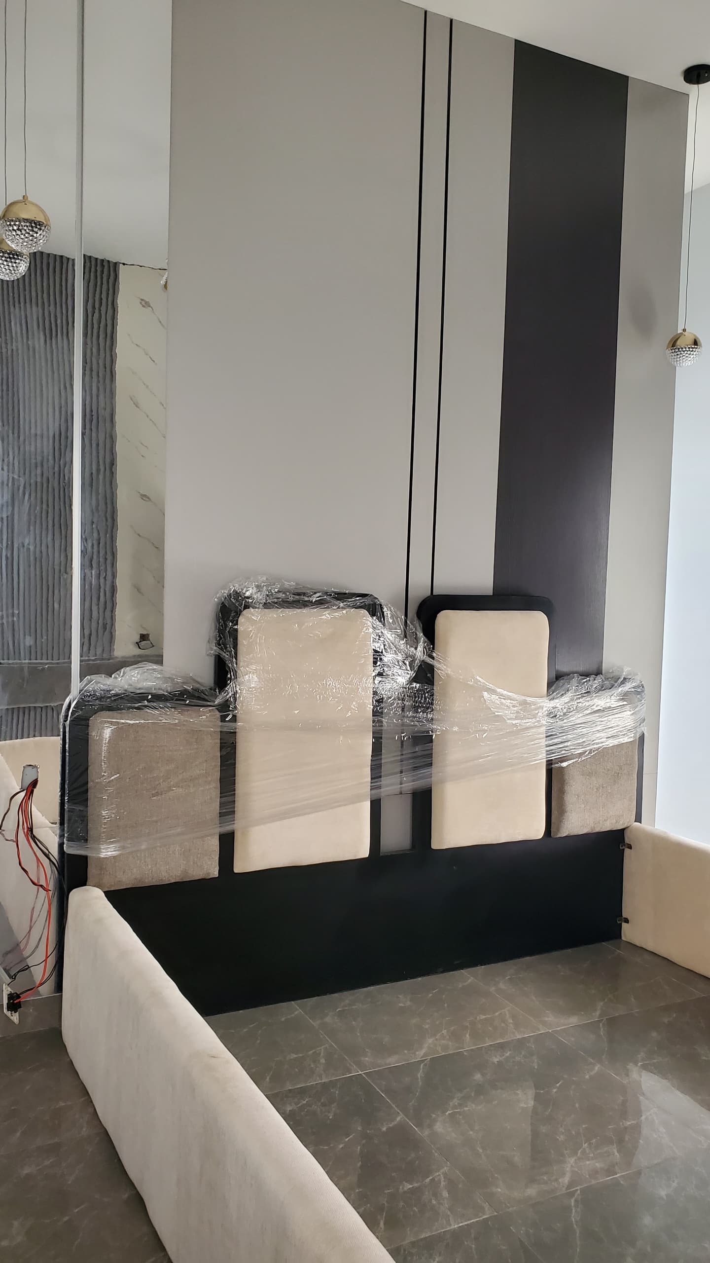 Featured upholstery work by Timberly Loft