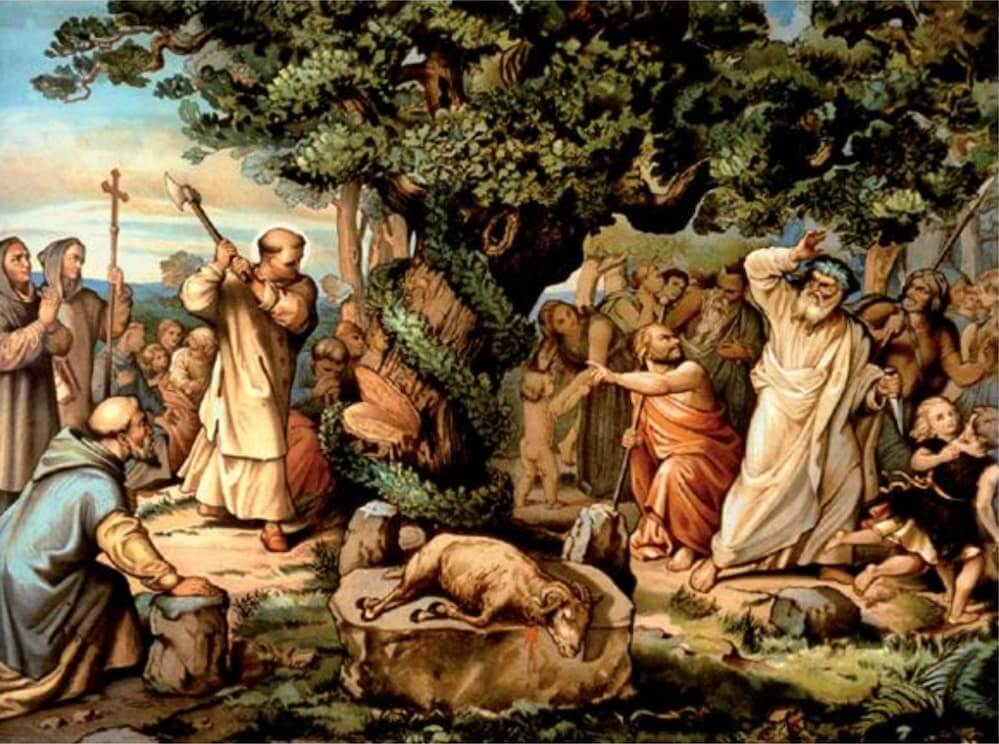 El hacha del misionero