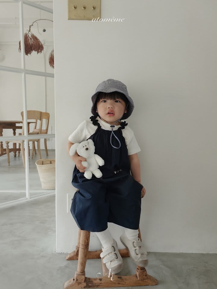 甜美吊帶連身褲