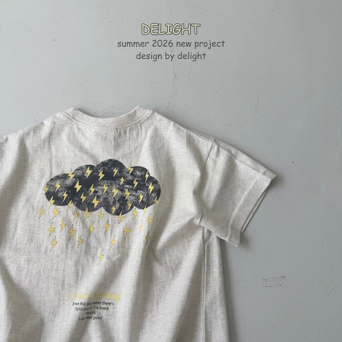 閃電刺繡口袋 T 第 8 張商品圖