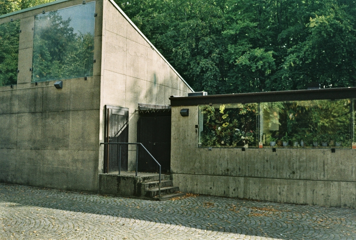 The flower kiosk