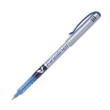 PILOT Stylo feutre pointe fine baguée métal encre liquide bleue corps plastique V-FINELINER photo du produit image1 S