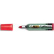 Marqueur permanent pointe ogive corps métal encre rouge indélébile photo du produit image1 S