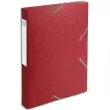 EXACOMPTA Boîte de classement dos 4 cm, en carte lustrée 7/10e coloris rouge photo du produit image1 S