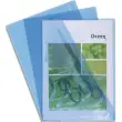 EXACOMPTA Boîte de 100 pochettes coin en PVC 14/100 ème. Coloris bleu. photo du produit image1 S