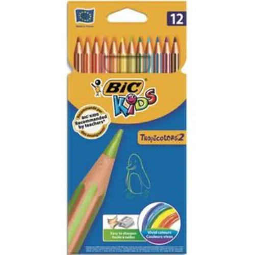 Crayons de couleur Tropicolors2 BIC photo du produit image1 L
