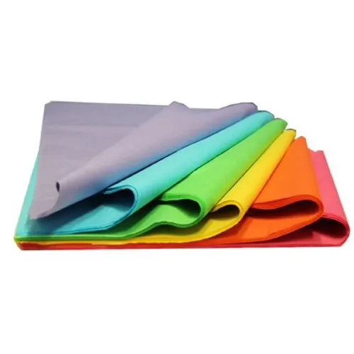 Papier de soie couleur rose 50 x 75 cm photo du produit image1 L