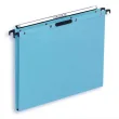 OBLIQUE AZ Boîte de 25 dossiers suspendus TIROIR en kraft 240g. Fond 15, Velcro. Bleu photo du produit image1 S