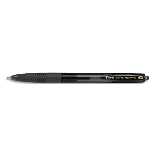 PILOT Stylo bille SUPER GRIP G rétractable poine large, encre noire photo du produit image1 L