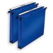 OBLIQUE AZ Pakket van 10 DRAWER hangmappen in ondoorzichtig polypro. Onderkant 15, drukknoop. Blauw productfoto image1 S