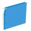 NEUTRAAL Doos met 25 hangmappen KAST in kraft 220g. 15mm bodem, nietklep + druk. Blauw productfoto image1 S