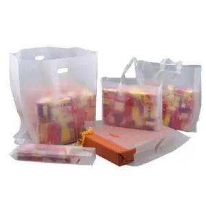 Tas met gestanst handvat productfoto