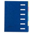 EMEY Trieur EMEY JUNIOR en carte avec système clip, 6 compartiments. Coloris bleu. photo du produit image1 S