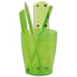 Doorschijnend groene ECO potloodhouder productfoto image1 S