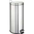 Poubelle inox à pédale 30L photo du produit image1 S