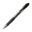 Stylo à bille pointe moyenne rétractable encre gel noire photo du produit image1 S
