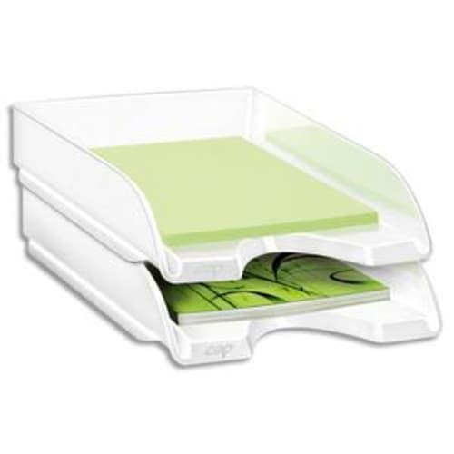 Pro Corbeille à courrier pour format 24 x 32 L25,7 x H6,6 x P34,8 cm blanc arctique