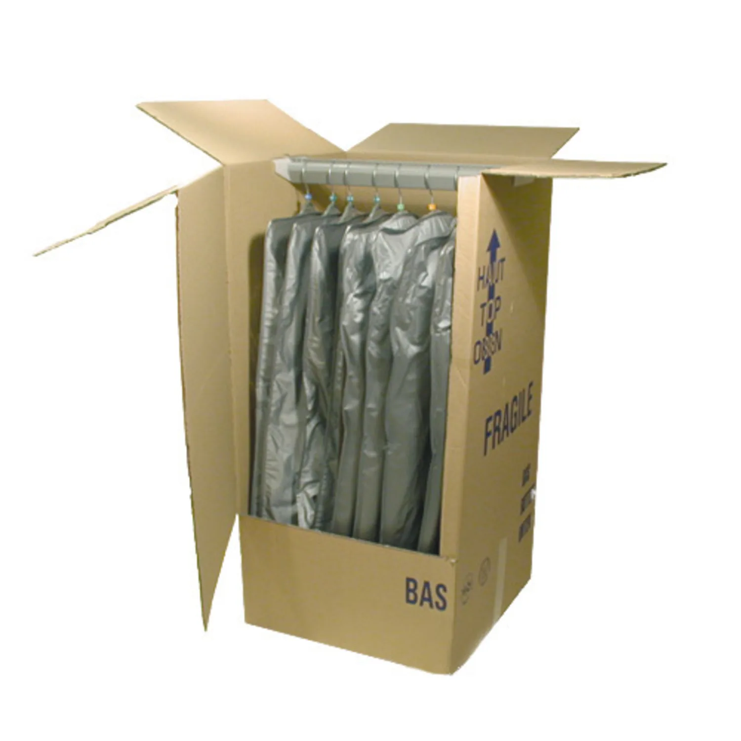 1 boîte en carton double vague 60 x 40 x 40 cm emballage