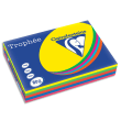 CLAIREFONTAINE Ramette 5x100F papier Trophée 80g A3 assortis intense soleil,menthe,cardinal,bleuT,fuschia photo du produit image1 S