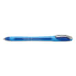 SCHNEIDER Stylo bille SLIDER MEMO à capuchon,pointe large,corps caoutchouc,encre indélébile bleue photo du produit image1 S