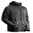 Zwarte fleece hoodie met rits - Mascot productfoto image1 S
