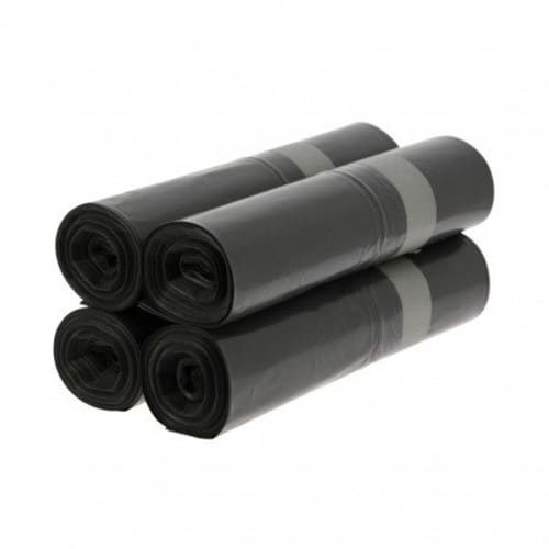 100 Sacs Poubelle 130L noir 55 mi