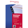 PERGAMY Doos met 100 plastic ringkammen 19mm Zwart 900084 productfoto image1 S