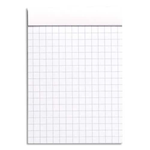 RHODIA Bloc de direction 160 pages n°11 7,4x10,5cm 5x5. Couverture blanche