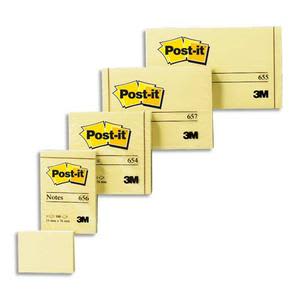 Blocs Post-it jaunes classiques POST-IT NOTES photo du produit