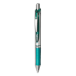 PENTEL Stylo à bille energel rétractable 0.7mm. Encre à pigment infalsifiable turquoise. photo du produit image1 S