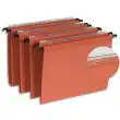 25 dossiers suspendus TIROIR en kraft 210g. Fond V photo du produit image1 S
