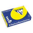 CLAIREFONTAINE Ramette de 500 feuilles papier couleur TROPHEE 80 grammes format A4 jaune soleil 1877 photo du produit image1 S