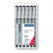 STAEDTLER Etui chevalet 6 feutres noirs pointe calibrée 0,05/0,1/0,2/0,3/0,5/0,8 - 4+2 gratuits photo du produit image1 S