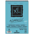 CANSON Album spiralé 20 feuilles XL AQUARELLE, A5, 300G, grain fin blanc photo du produit image1 S