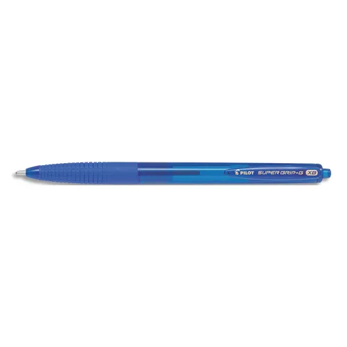 PILOT Stylo bille SUPER GRIP G rétractable poine extra large, encre bleue photo du produit image1 L