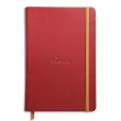 RHODIA Carnet RHODIArama 14,8x21cm 192 pages lignées. Couverture rembordée coquelicot photo du produit image1 S