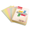 INAPA Ramette 50 feuilles x 5 teintes papier couleur pastel & vive ADAGIO assortis pastel&vifs A4 160g photo du produit image1 S