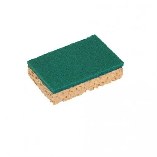 Tampon vert éponge végétale SPONTEX Basic PM photo du produit image1 L
