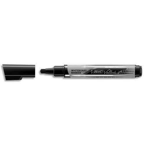 BIC Marqueur effaçable à sec VELLEDA Liquid' ink, encre liquide noire, pointe ogive large