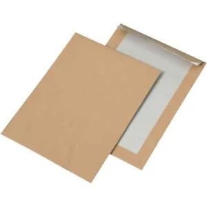 Pochette dos carton brune photo du produit