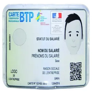 Badgehouder - Auboueix productfoto