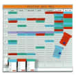 Planning OFFICE PLANNER 7 bandes de 24 fiches photo du produit image1 S