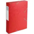 EXACOMPTA Boîte de classement dos 6 cm, en carte lustrée 7/10e coloris rouge photo du produit image1 S