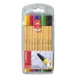 Etui met 10 POINT88 markers. Extra fijne punt. Gesorteerde kleuren productfoto image1 S