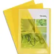 EXACOMPTA Boîte de 100 pochettes coin en PVC 14/100 ème. Coloris jaune. photo du produit image1 S