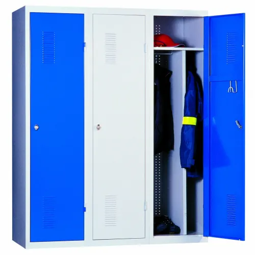 Vestiaire case depart indus propre 300 x 500 x 1800 mm gris/gris photo du produit image1 L