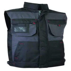 Zand bodywarmer vest productfoto