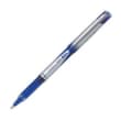 Stylo roller pointe métal 0,7 mm encre liquide bleue photo du produit image1 S