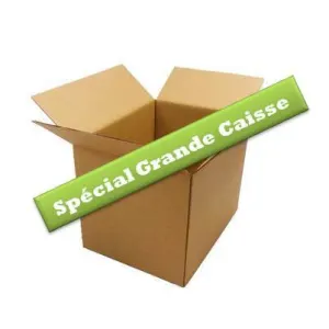 Grand carton d'expédition photo du produit